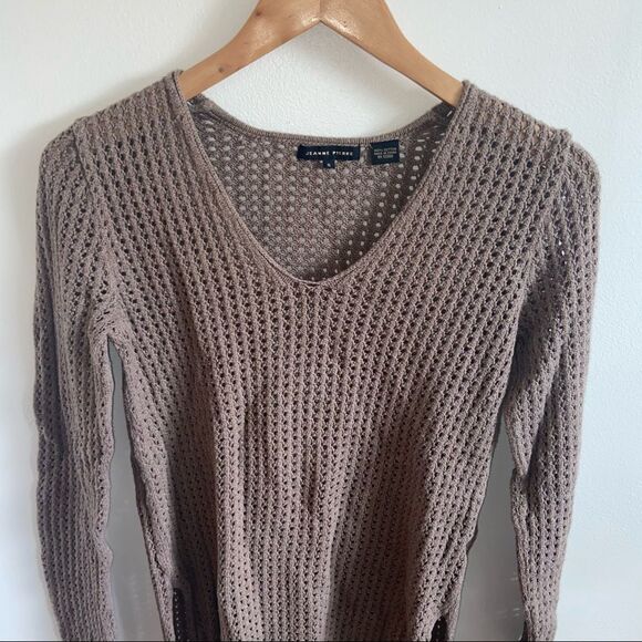 Jeanne Pierre brown sweater - Picture 3 of 8